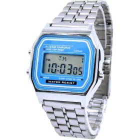 BDM - Reloj clásico Color Plata con Alarma
