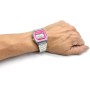 BDM - Reloj clásico Color Plata con Alarma