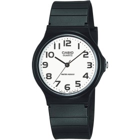 Casio MQ24-7B2 - Correa de Resina Negra para Hombre