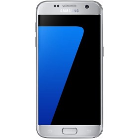 Samsung Galaxy S7 - Smartphone Libre de 5.1" (4G, Memoria Interna de 32 GB, cámara de 12 MP, IP68, Android 6.0) Color Plata
