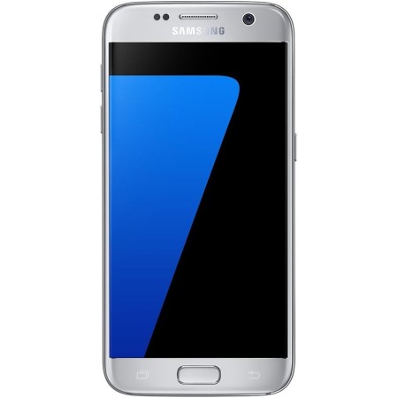 Samsung Galaxy S7 - Smartphone Libre de 5.1" (4G, Memoria Interna de 32 GB, cámara de 12 MP, IP68, Android 6.0) Color Plata