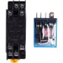 rieder 2X LY2NJ HH62P-L JQX-13F 220V AC Bobina DPDT Rele de potencia 8 con PTF08 enchufe
