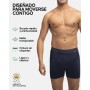 DANISH ENDURANCE Men's Sports Boxer Shorts, Fitted and Breathable, Pack of 3 - Men's Sports Clothing, Underwear