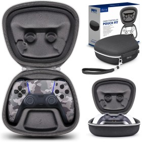 sisma Funda rigida Compatible con Mando Wireless de PS5 DualSense Estuche de Viaje para Guardar y Proteger Control inalámbrico
