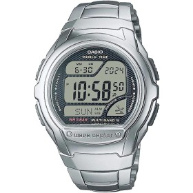Casio Reloj Digital para de los Hombres de Cuarzo con Correa en Acero Inoxidable WV-58RD-1AEF