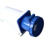 Conector Industrial Conexión Estable a Prueba de Agua Enchufe de alimentación Macho Hembra 3 Pines 63A 220‑250V (BEM-033)