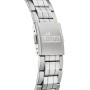 LOTUS Reloj Hombre Clasico Caja de Acero Inoxidable Plateado Correa de Acero Inoxidable