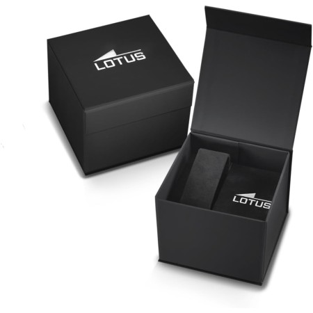 LOTUS Reloj Hombre Analógico Cuarzo 18906/1 - Pulsera de Acero Inoxidable - Reloj de Hombre - Relojes Hombre - Mens Watches