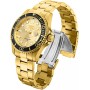 Invicta Pro Diver, Reloj de cuarzo para hombre de acero inoxidable, 43 mm