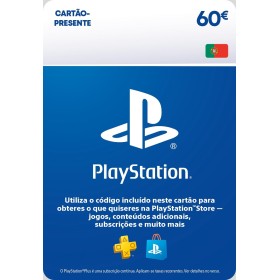 60€ Cartão-Presente PlayStation Store | Conta PSN Portuguesa [Código por e-mail]