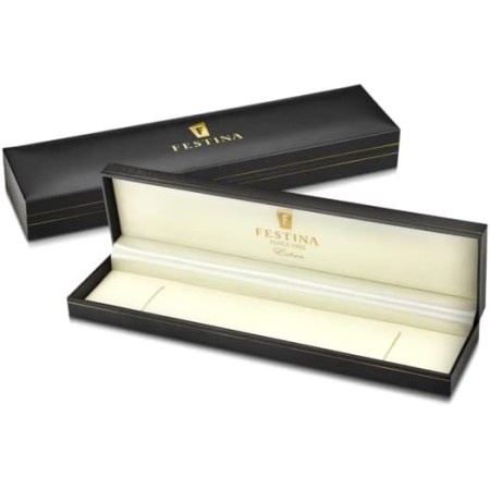 Festina Reloj Hombre Caja de Acero Inoxidable Correa de Cuero