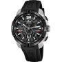 Lotus Reloj Hombre 18944/2 Vortex Caja de Acero Inoxidable 316l Plateado Correa de Caucho Negro