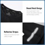 ZENGVEE Men's Sports T-Shirt, Short Sleeve T-Shirts, Quick Drying Breathable for Running Gym