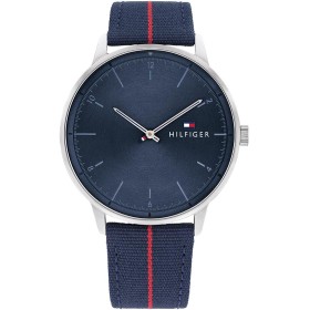 Tommy Hilfiger Reloj Analógico de Cuarzo para Hombre con Correa en Nailon Azul Marina - 1791844