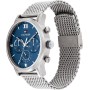 Tommy Hilfiger Reloj Analógico de Cuarzo Multifunción para Hombre con Correa de Malla o en Link de Acero Inoxidable