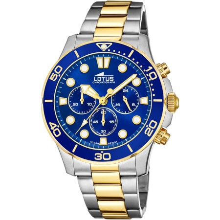 LOTUS Reloj Analógico para Hombres de Cuarzo con Correa en Acero Inoxidable 18757/1