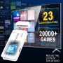 Consola de Juegos Retro, Game Stick 21.000+ Juegos Clásicos, Plug & Play HDMI, Consola Portáti 2 Mandos Inalámbricos, Niños y