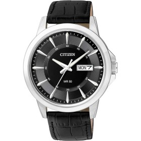 Citizen Reloj Analógico para Hombre de Cuarzo con Correa en Cuero BF2011-01EE