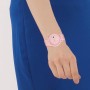 Lacoste Reloj Analógico de Cuarzo para Hombre o Mujer, con una elegante correa de silicona con textura petit piqué