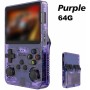 R36S - Consola de mano de videojuegos retro, pantalla IPS de 3,5 pulgadas, reproductor de vídeo, tarjeta TF de 64 GB, más de 10