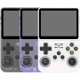 R36S - Consola de mano de videojuegos retro, pantalla IPS de 3,5 pulgadas, reproductor de vídeo, tarjeta TF de 64 GB, más de 10