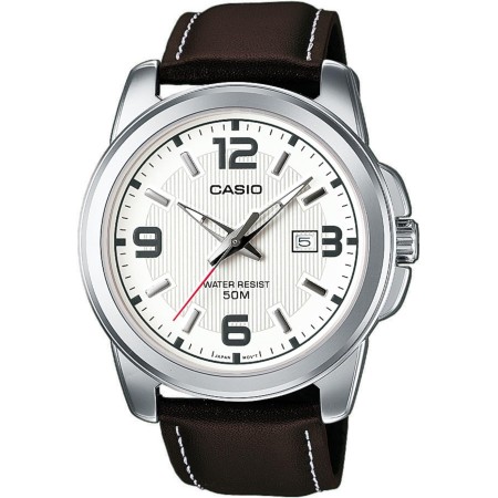 Casio Reloj Analógico para Hombres de Cuarzo con Correa en Cuero 4971850070535