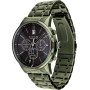 Tommy Hilfiger Reloj Analógico de Cuarzo Multifunción para Hombre con Correa de Acero Inoxidable o en Piel