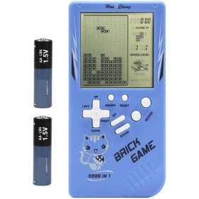 Consola de Videojuegos portátil para Todas Las Edades con Pantalla Grande. 9999 Juegos en 1. Juegos Clásicos de Bloques (Tipo