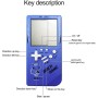 Consola de Videojuegos portátil para Todas Las Edades con Pantalla Grande. 9999 Juegos en 1. Juegos Clásicos de Bloques (Tipo