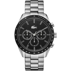 Lacoste Reloj Cronógrafo de Cuarzo Colección Boston para Hombre con Pulsera de Cuero o Acero Inoxidable en Enlace o Malla