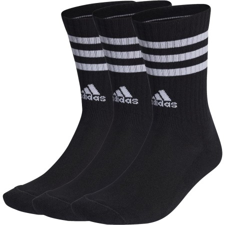 adidas 3-stripes Cushioned Crew Socks 3 Pairs Calcetines Unisex adulto (Pack de 3)