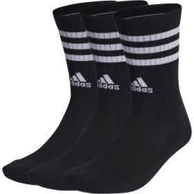 adidas 3-stripes Cushioned Crew Socks 3 Pairs Calcetines Unisex adulto (Pack de 3)