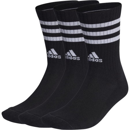 adidas 3-stripes Cushioned Crew Socks 3 Pairs Calcetines Unisex adulto (Pack de 3)