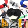 1 rollo de correas ajustables de 10 m, bridas reutilizables, correas de velcro ajustables para organizar cables, gestión de