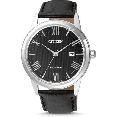 Citizen Reloj Analógico para Hombre de Cuarzo con Correa en Cuero AW1231-07E