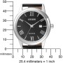 Citizen Reloj Analógico para Hombre de Cuarzo con Correa en Cuero AW1231-07E