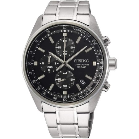 Seiko Reloj Analógico para Hombre de Cuarzo japonés con Correa en Acero Inoxidable SSB379P1