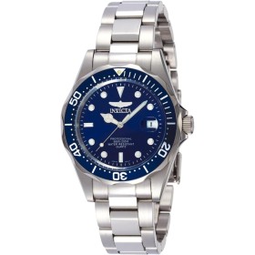 Invicta Pro Diver Reloj de cuarzo para hombre de acero inoxidable, 37 mm