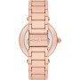 Michael Kors Parker - Reloj de Cuarzo para Mujer, Acero Inoxidable o Correa de Piel