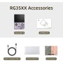 RG35XX Consola de Juegos de Mano, Pantalla IPS de 3.5 Pulgadas, Sistema Linux, Consola de Videojuegos Retro, Tarjeta TF de 64 G