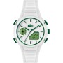 Lacoste Reloj de Cuarzo Multifuncional Analógico-Digital para Hombre Colección LC33 Collection con Correa en Silicona -