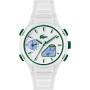 Lacoste Reloj de Cuarzo Multifuncional Analógico-Digital para Hombre Colección LC33 Collection con Correa en Silicona -