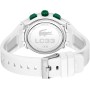 Lacoste Reloj de Cuarzo Multifuncional Analógico-Digital para Hombre Colección LC33 Collection con Correa en Silicona -