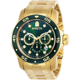 Invicta Pro Diver SCUBA Reloj de cuarzo para hombre de acero inoxidable, 48 mm