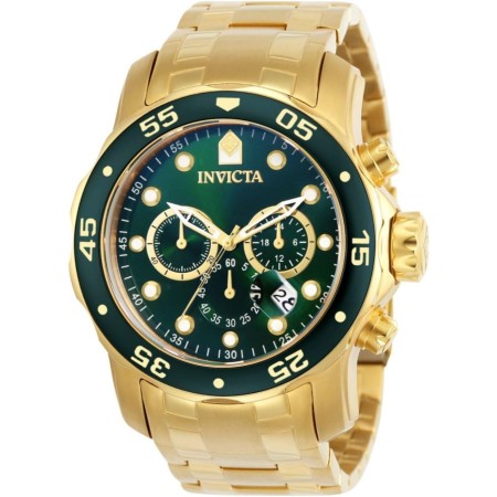 Invicta Pro Diver SCUBA Reloj de cuarzo para hombre de acero inoxidable, 48 mm