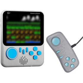 Tiardey Consola portátil Consola de Juegos portátil con 666 Juegos clásicos Soporte de Pantalla a Color de 3.5 para 2 Jugadores