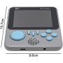 Tiardey Consola portátil Consola de Juegos portátil con 666 Juegos clásicos Soporte de Pantalla a Color de 3.5 para 2 Jugadores