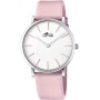 Reloj LOTUS Para Mujer 18776/1 Outlet Caja de Acero inoxidable 316l Gris plata Correa de Cuero Rosa