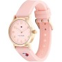 Tommy Hilfiger Reloj analógico niña con Correa de Silicona en Rosa Colección Girls Communion - 1720038 -