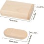 Memoria USB acrílica de 32GB, LEIZHAN Memoria Pendrive de Silicona Regalos para Estudiantes, familias y niños (32GB, acrílico)